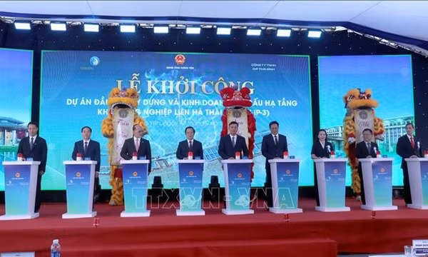 Hưng Yên: Khởi công nhiều khu, cụm công nghiệp để tăng trưởng hai con số