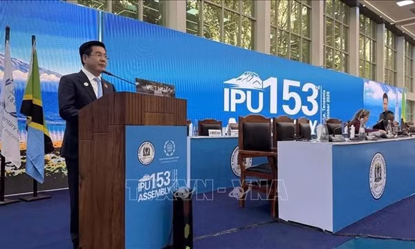 Phó Chủ tịch Quốc hội Nguyễn Hồng Diên đề xuất trọng tâm hợp tác liên nghị viện