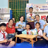 Mang ‘Thư viện Hạnh phúc’ tới với trẻ em vùng cao 