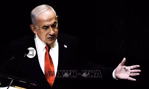 Thủ tướng Israel Benjamin Netanyahu. Ảnh: THX/TTXVN