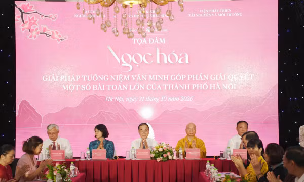 Quang cảnh tọa đàm.