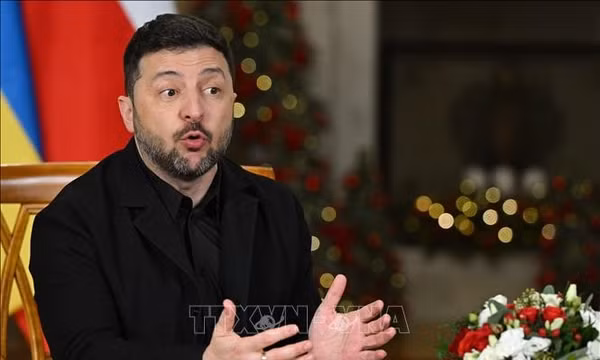 Tổng thống Ukraine Volodymyr Zelensky. Ảnh tư liệu: PAP/TTXVN