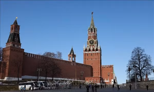 Điện Kremlin ở Moskva, Nga. Ảnh: THX/TTXVN phát