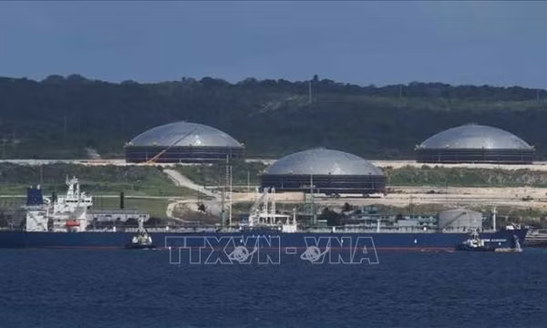 Một tàu chở dầu của Nga . Ảnh: TTXVN phát