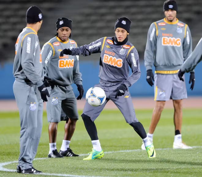 Barca cẩn thận, Santos không chỉ có Neymar - Ảnh Getty