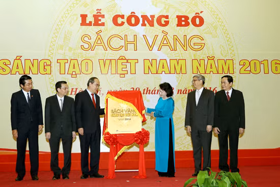 Công bố "Sách vàng Sáng tạo Việt Nam năm 2016" ảnh 1