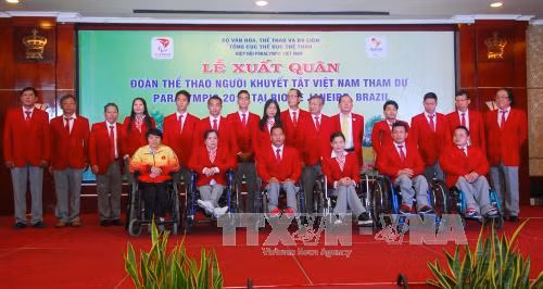Đoàn Việt Nam xuất quân tham dự Paralympic Rio 2016 ảnh 1