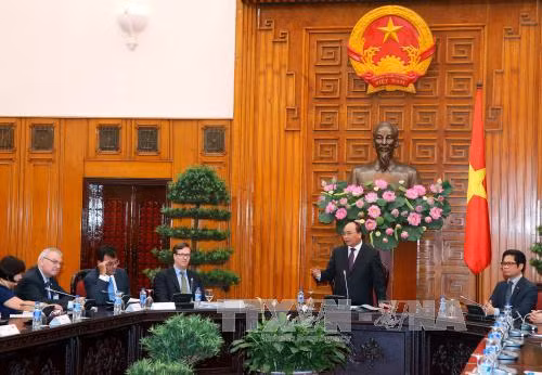 Thủ tướng tiếp đoàn Hội đồng Kinh doanh Hoa Kỳ - ASEAN ảnh 1