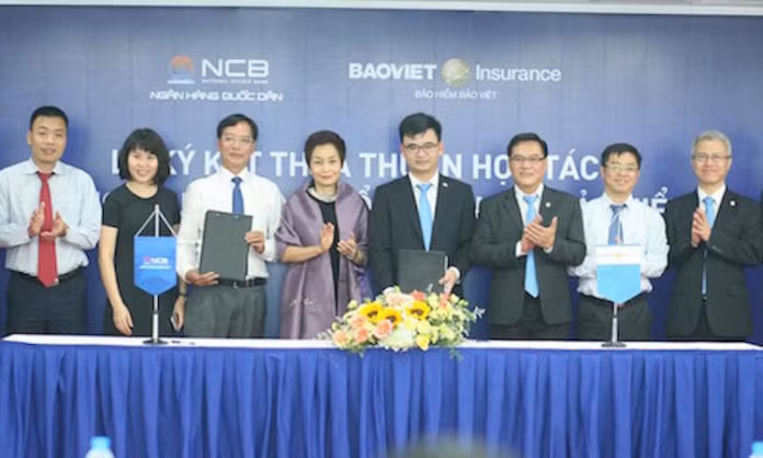 Bảo Việt ký hợp tác với Ngân hàng Quốc dân NCB ảnh 1