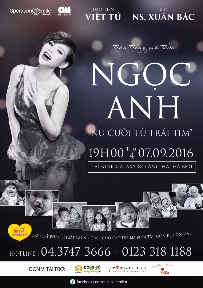 Đêm nhạc từ thiện "Ngọc Anh - Nụ cười từ trái tim" ảnh 2
