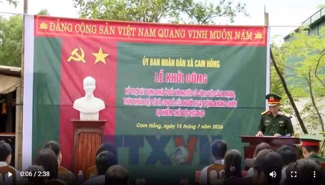 Xây dựng mái ấm, tri ân người có công tại Quảng Trị