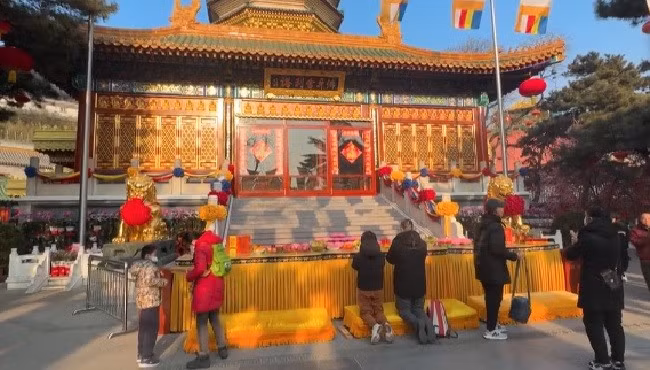 Truyền thống lễ chùa đầu Xuân tại Trung Quốc