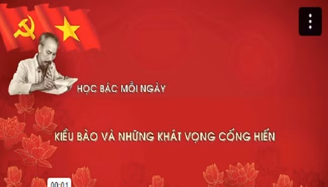 Học Bác mỗi ngày: Kiều bào và những khát vọng cống hiến