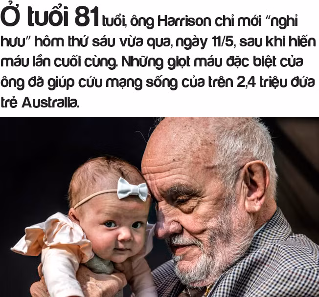 ‘Cánh tay vàng’ hiến máu cứu 2,4 triệu mạng sống ảnh 1
