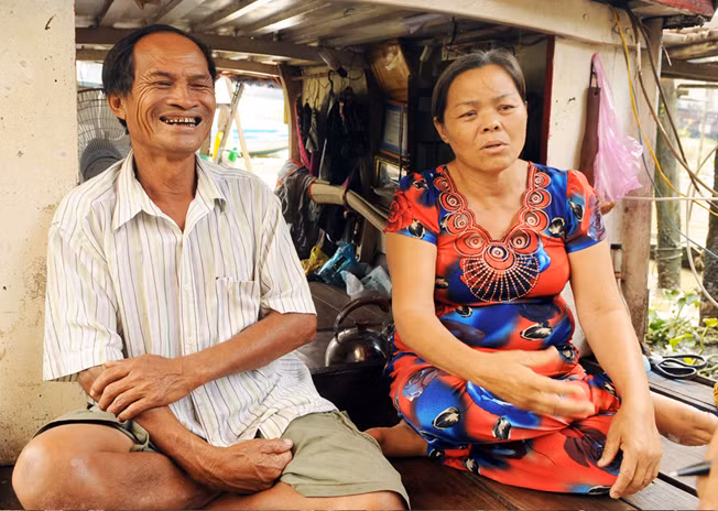 Ông Ba Chúc được biết đến như "hiệp sĩ" trên sông.
