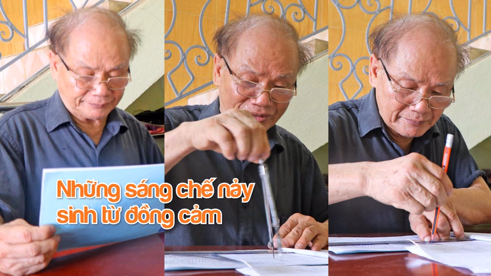 Kỹ sư già Vũ Hữu Lê - người sáng chế máy nông cụ