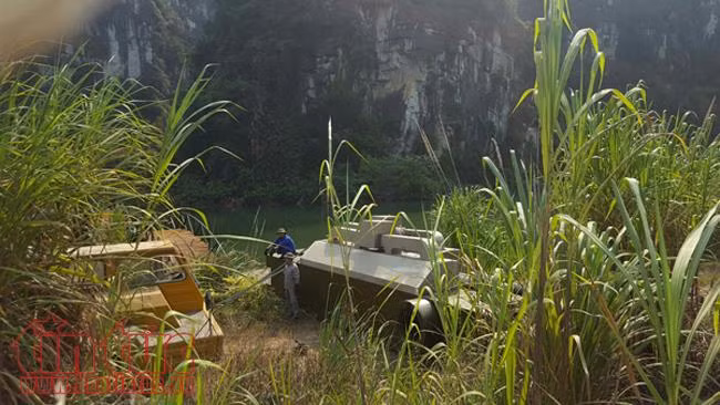 Khôi phục phim trường 'Kong: Đảo Đầu lâu' tại danh thắng Tràng An ảnh 9