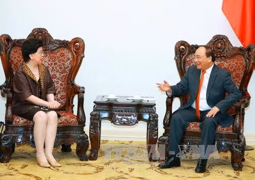 Thủ tướng Nguyễn Xuân Phúc tiếp Tổng Giám đốc Tổ chức Y tế Thế giới ảnh 1