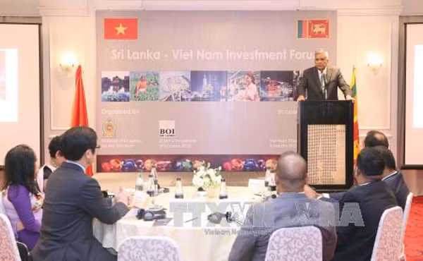 Việt Nam - Sri Lanka tăng cường hợp tác kinh tế, thương mại ảnh 1