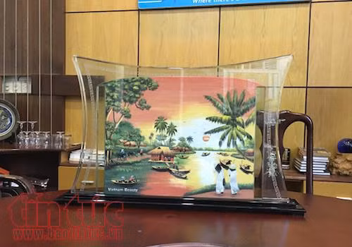 Bán đấu giá bức tranh cát ‘Gạc Ma – Vòng tròn bất tử' tại Hàn Quốc ảnh 2