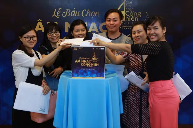Gần 100 nhà báo tham gia Lễ bầu chọn Giải thưởng Âm nhạc Cống hiến ảnh 11