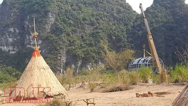 Khôi phục phim trường 'Kong: Đảo Đầu lâu' tại danh thắng Tràng An ảnh 11
