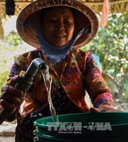 Hơn 2.300 hộ dân ở Cà Mau hết 'khát nước' trong mùa khô ảnh 2