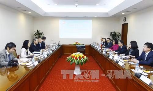 Thông tấn xã Việt Nam hội đàm với Hãng Kyodo News (Nhật Bản) ảnh 2