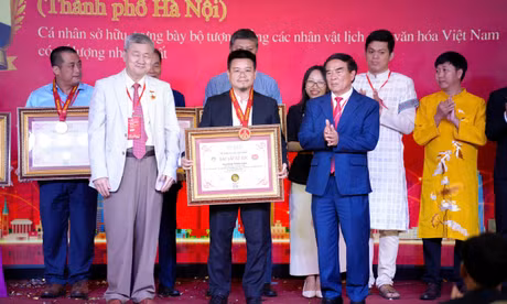 Nghệ nhân Phạm Trọng Tuấn được vinh danh Kỷ lục Việt Nam
