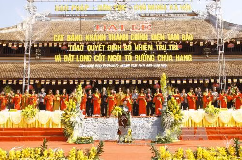 Khánh thành Chính điện Tam Bảo chùa Hang ảnh 1
