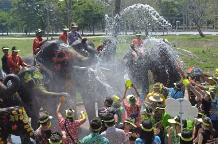 Tết Songkran ở Thái Lan ảnh 1
