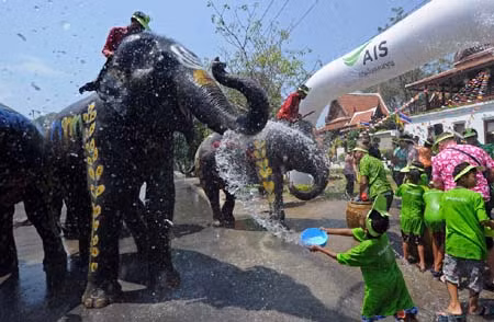 Tết Songkran ở Thái Lan ảnh 3