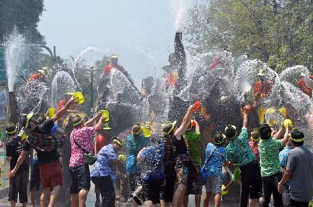 Tết Songkran ở Thái Lan ảnh 2