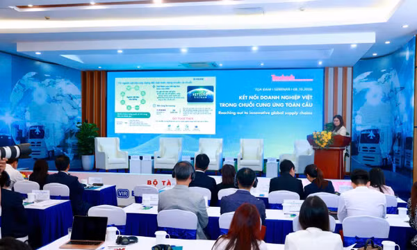 Kết nối doanh nghiệp Việt trong chuỗi cung ứng toàn cầu