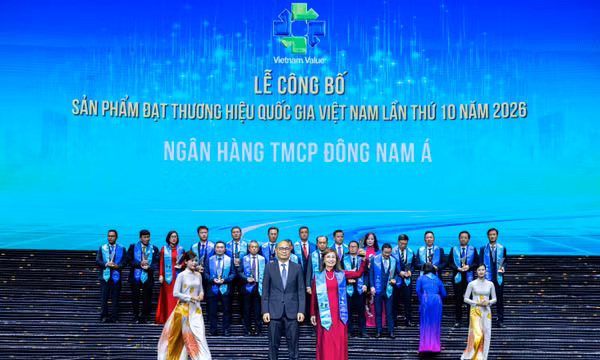 SeABank lần thứ 4 liên tiếp được vinh danh Thương hiệu Quốc gia Việt Nam