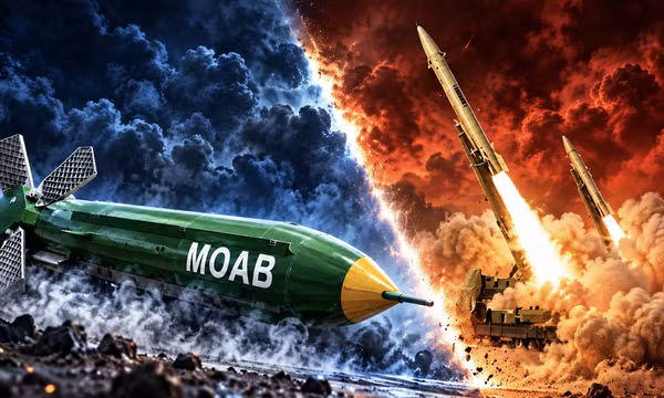 Xung đột Mỹ - Iran: Khi ‘mẹ của các loại bom’ đối đầu ‘cha của các loại tên lửa’