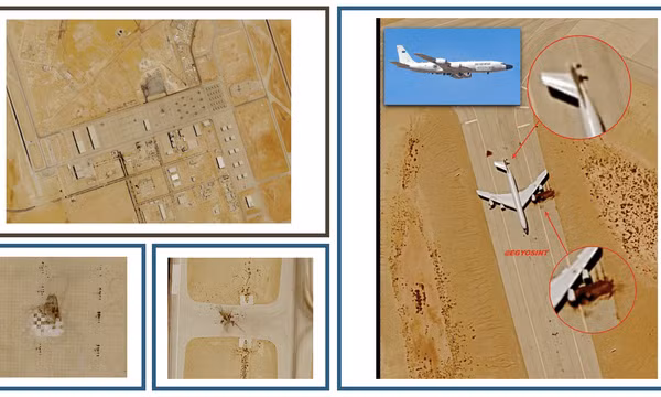 Ảnh vệ tinh mới làm rõ thiệt hại nơi Mỹ đỗ AWACS và máy bay tiếp dầu trong chiến tranh Iran