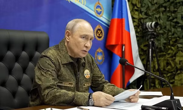 Tổng thống Nga Vladimir Putin. Ảnh: TASS