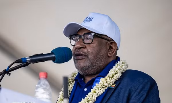 Tổng thống Comoros Azali Assoumani. Ảnh: AFP/TTXVN (Không được phép sử dụng, chia sẻ bởi bên thứ ba)
