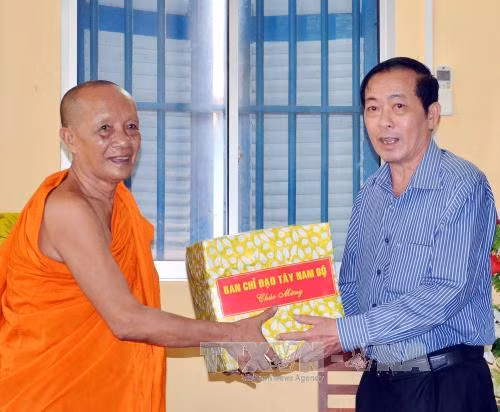 Ban chỉ đạo Tây Nam Bộ chúc Tết Chôl Chnăm Thmây ảnh 1