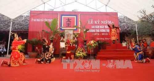 Kỷ niệm 445 năm ngày mất của Minh Khang - Thái Vương Trịnh Kiểm ảnh 1