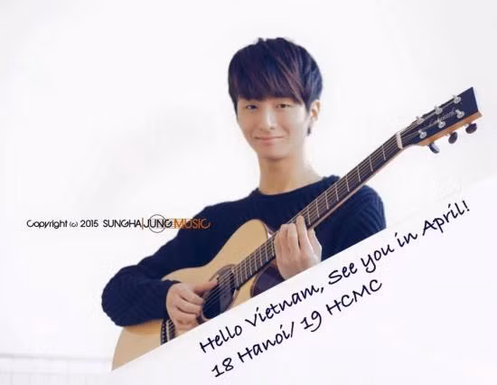 Thần đồng guitar Hàn Quốc biểu diễn tại Việt Nam ảnh 3