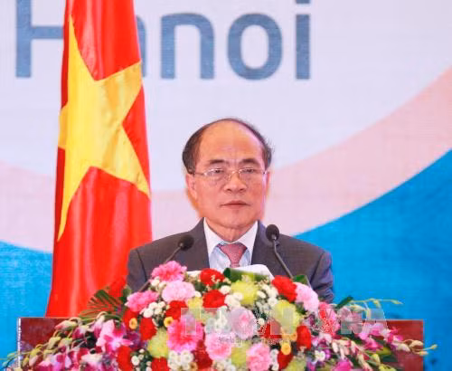 Toàn văn Phát biểu của Chủ tịch Quốc hội tại Phiên bế mạc IPU-132 ảnh 1