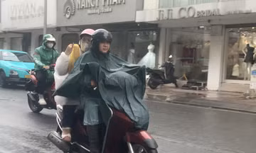 Mưa lớn diện rộng tại nhiều khu vực trên cả nước
