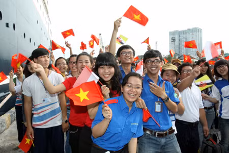 Lễ đón tàu Thanh niên Đông Nam Á ảnh 7