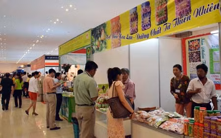 Khai mạc Hội chợ Thương mại Việt Nam - Campuchia 2013 ảnh 3