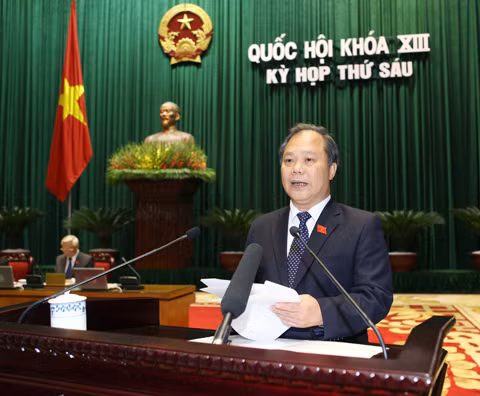 Thông cáo số 22, Kỳ họp thứ 6, Quốc hội khóa XIII ảnh 1