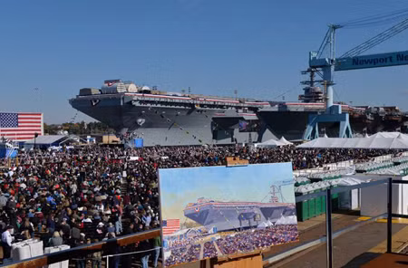 Tàu sân bay USS Gerald R. Ford sẽ được bố trí ở đâu? ảnh 1