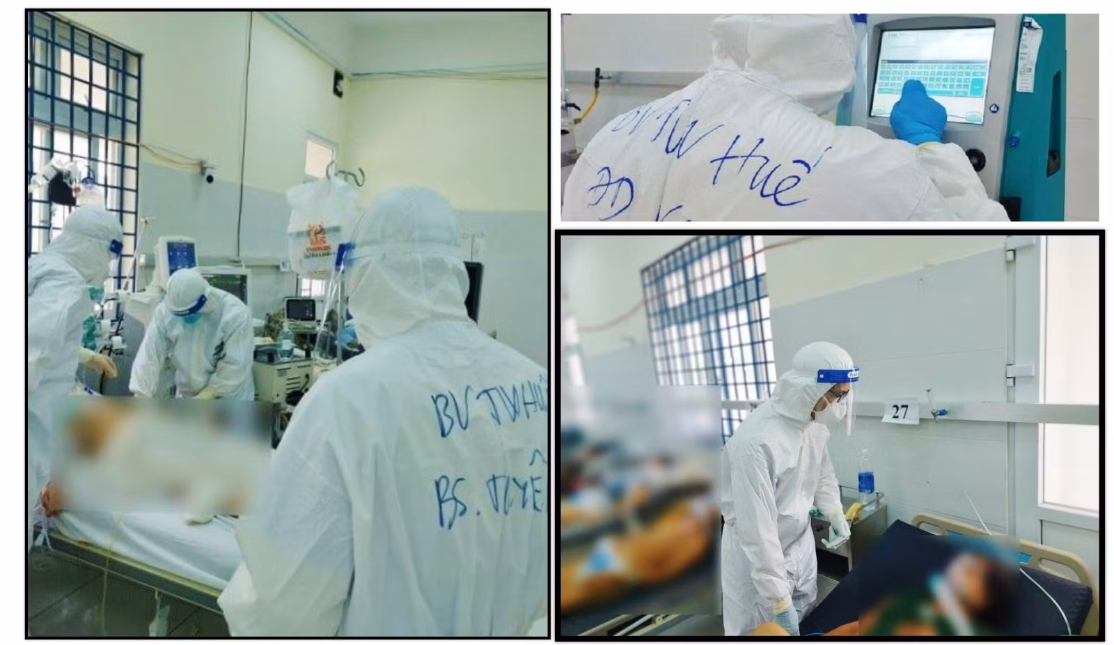 Khu Hồi sức tích cực (ICU) điều trị bệnh nhân COVID-19 nặng thuộc Bệnh viện đa khoa tỉnh Bình Dương.
