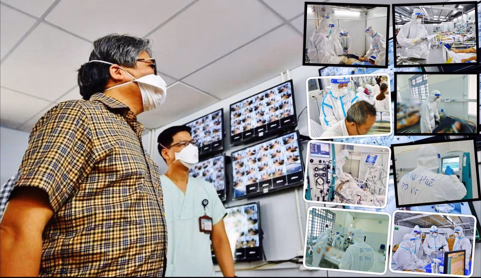 Với các bác sĩ nơi tuyến đầu "Ngày nào chuyển được từ 2 đến 3 bệnh nhân xuống tầng dưới là những ngày đó niềm vui ngập tràn."